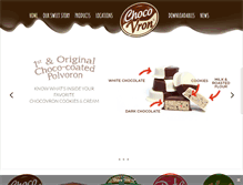 Tablet Screenshot of chocovron.com